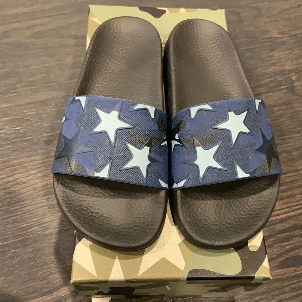 Valentino slippers worn, see picture for details